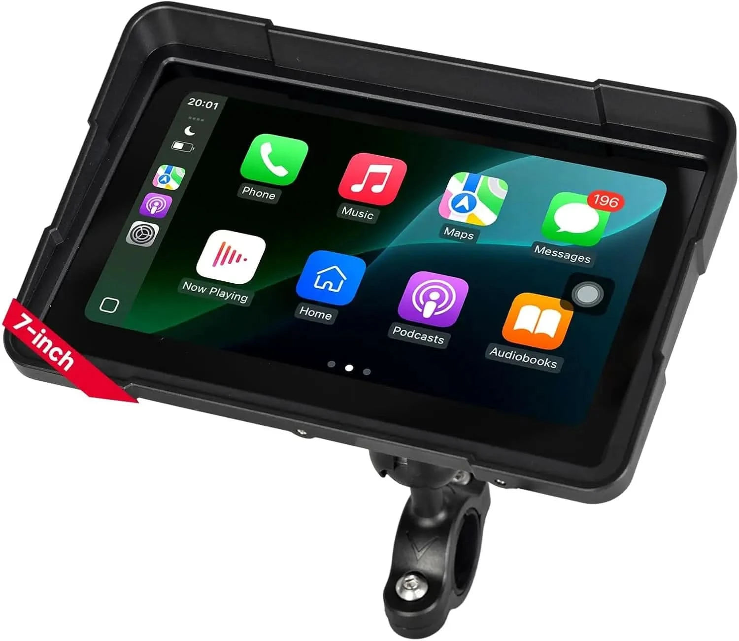 KEMIMOTO display moto CarPlay Android Auto touchscreen 5" 7"