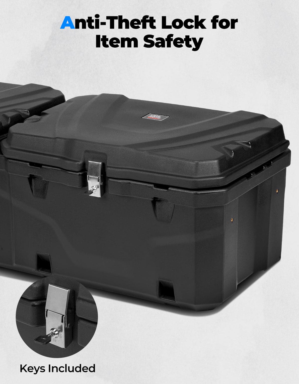 KEMIMOTO Bauletto Cassone UTV 110L CFMOTO Uforce Lucchettabile