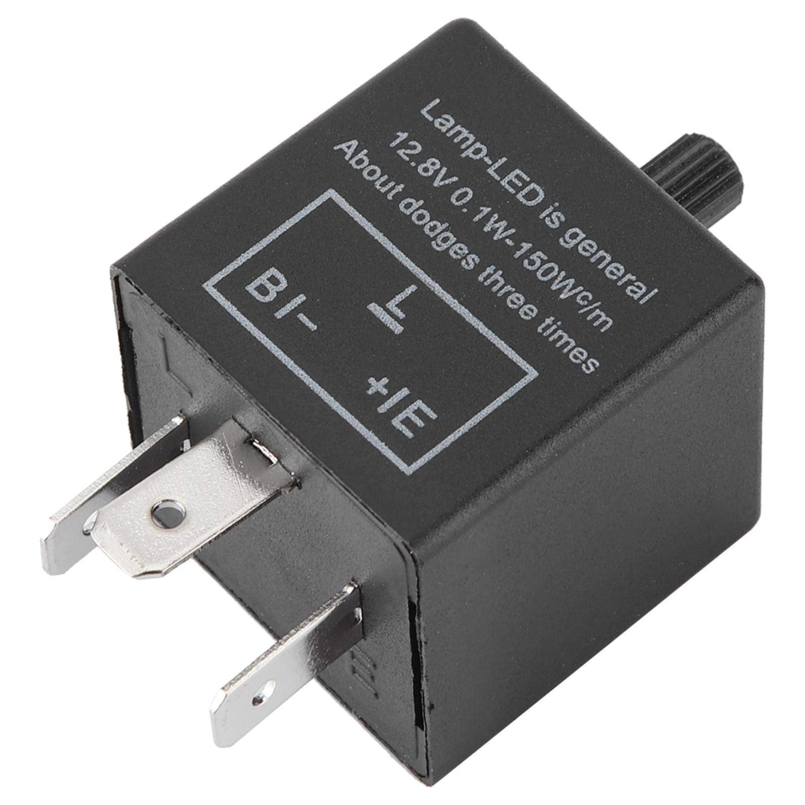 Kuuleyn CF14 JL-02 relè frecce LED 12V 3 pin regolabile nero