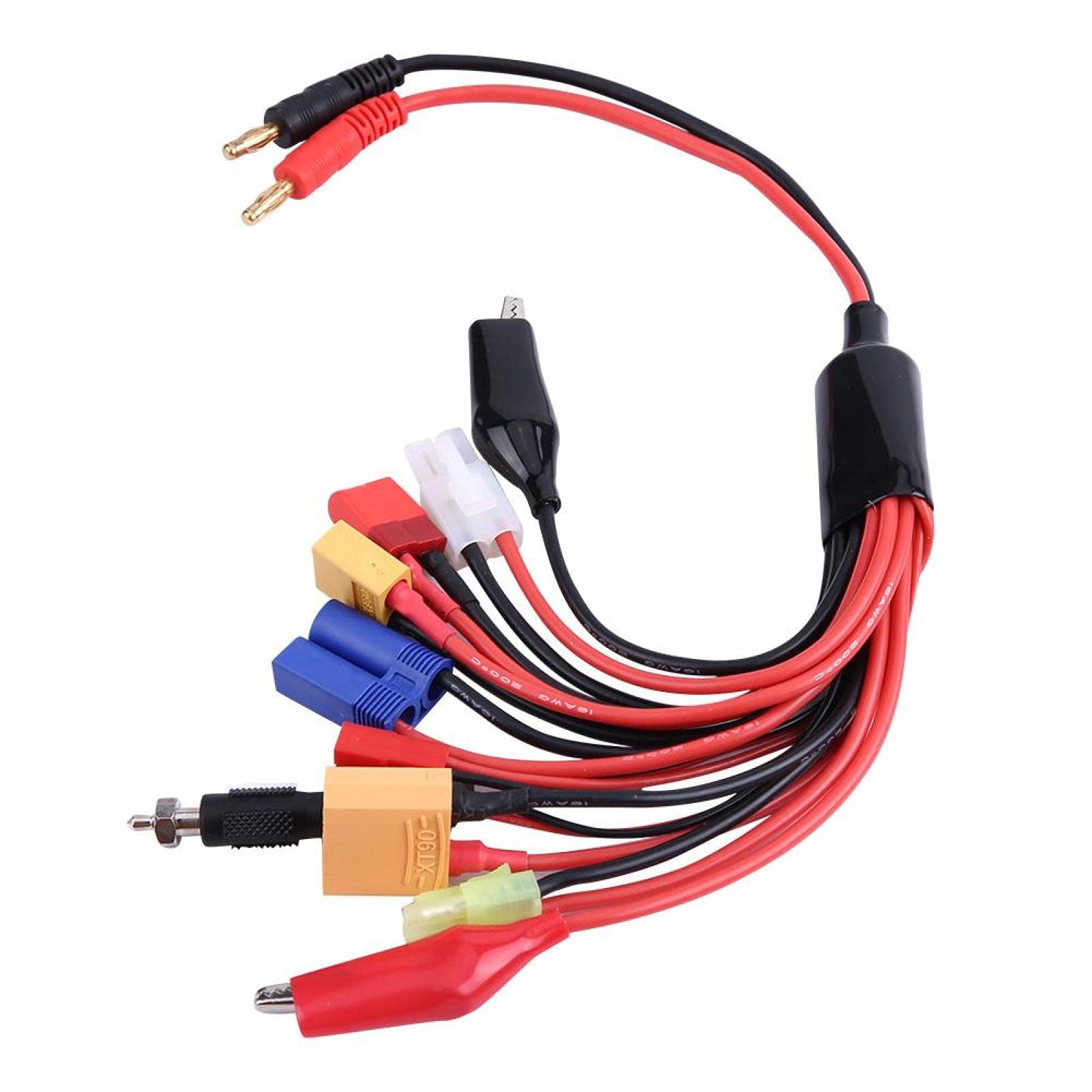Kuuleyn Cavo Adattatore Ricarica 11 in 1 RC Lipo Banana 4 mm