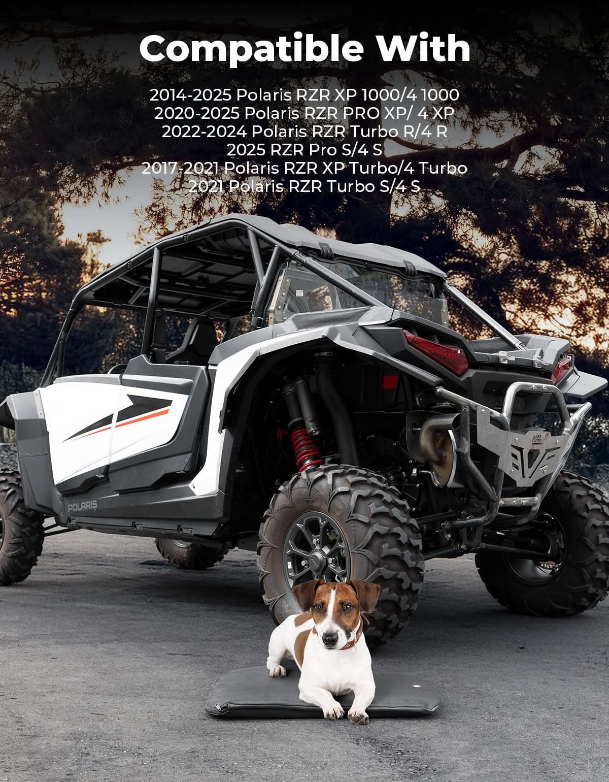 KEMIMOTO RZR 2014-2025 tappetino termico cassone anticalore