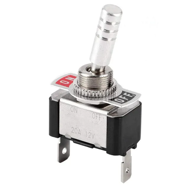 Kuuleyn interruttore a levetta metallo 12V ON-OFF 20A