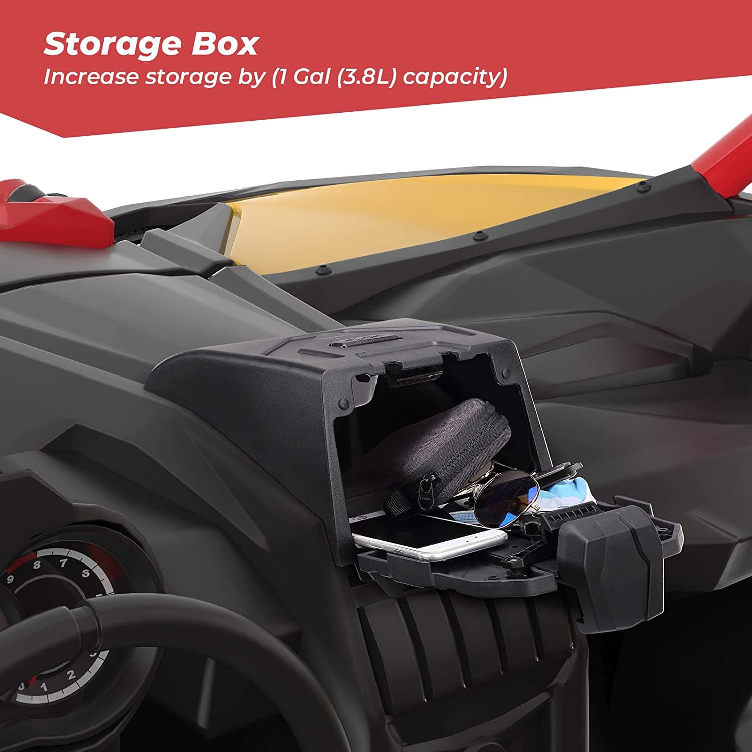 KEMIMOTO Porta tablet con box Can-Am Maverick X3