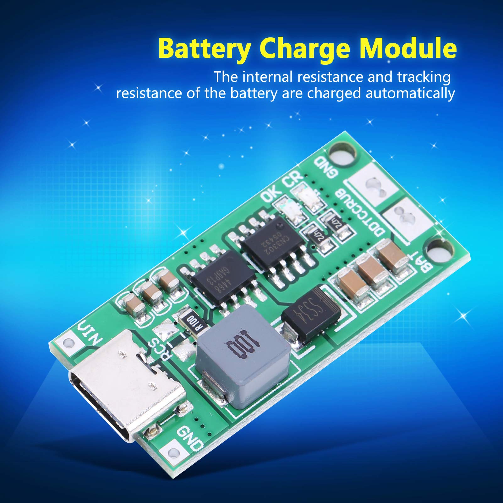 Kuuleyn DDTCCRUB 2S-1A modulo caricabatterie litio boost 8,4V