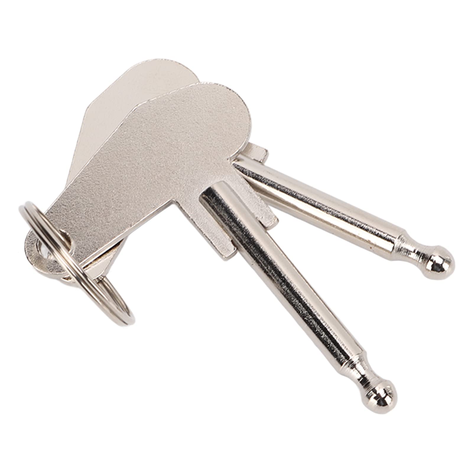 AOWINHIT Chiavi accensione 5mm metallo 2 pezzi universale