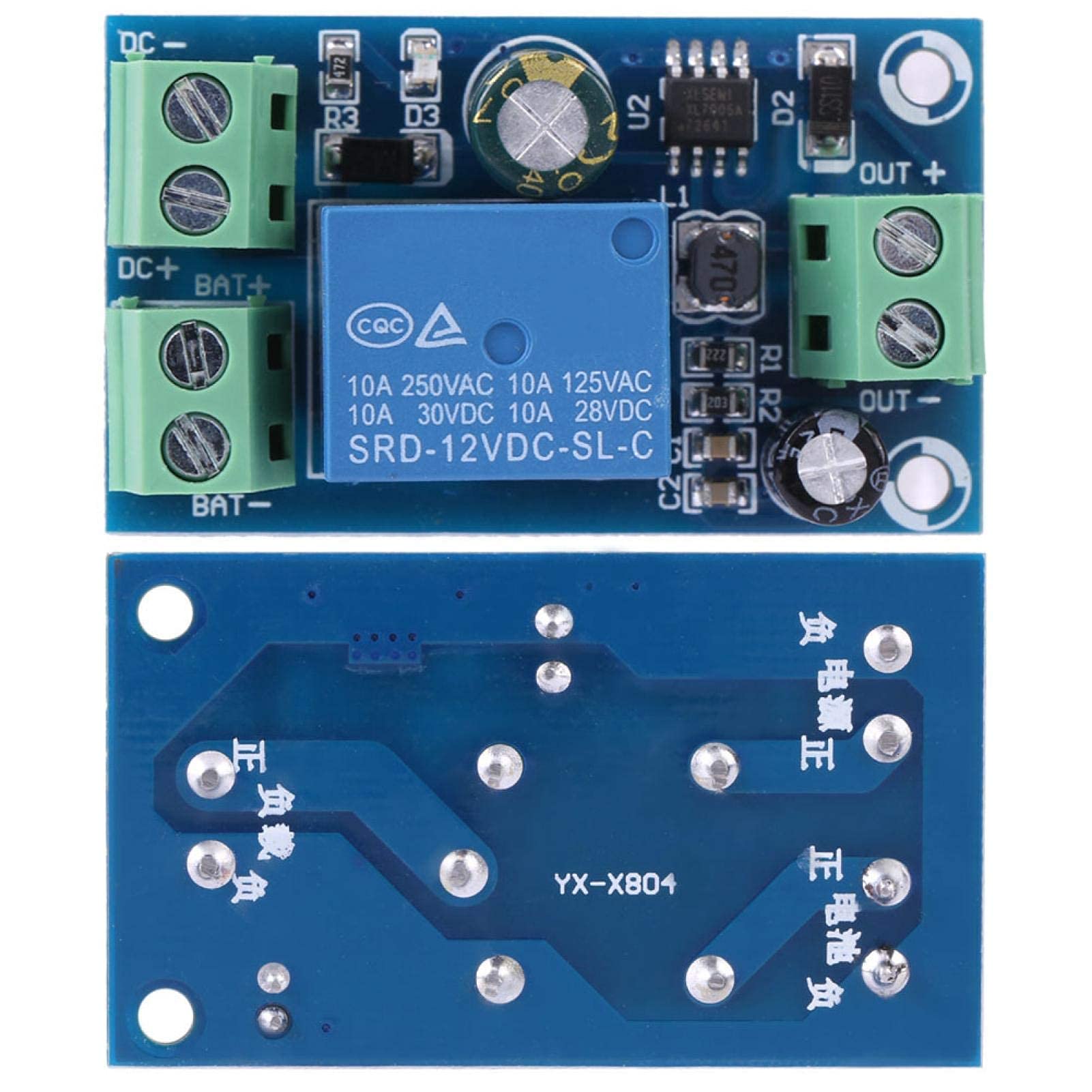 Kuuleyn modulo commutazione batteria DC 12-48V 10A