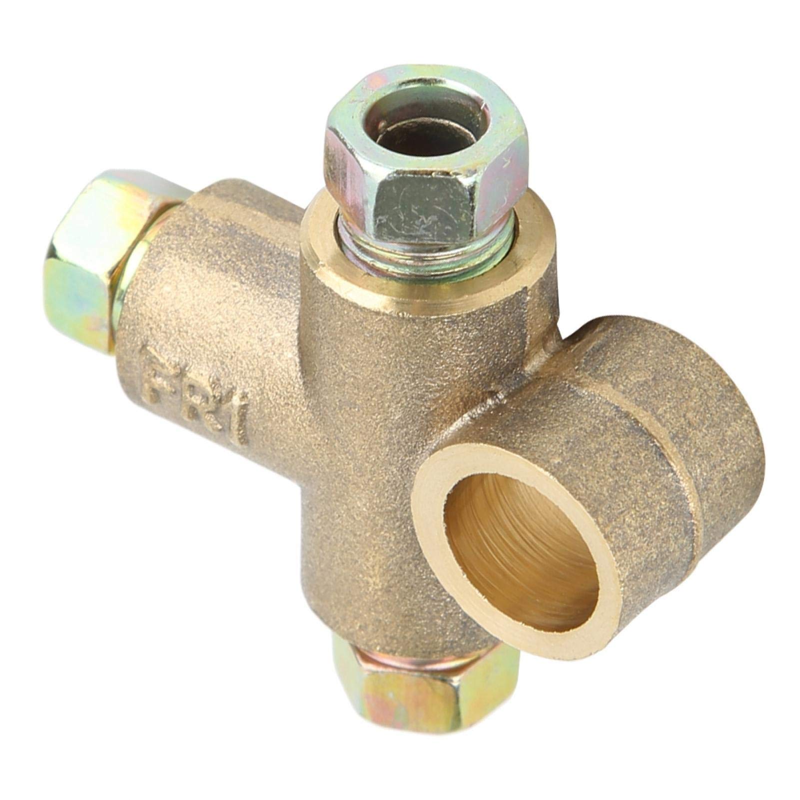 Kuuleyn Raccordo a T Tubo Freno M10 per 3/16" in Lega