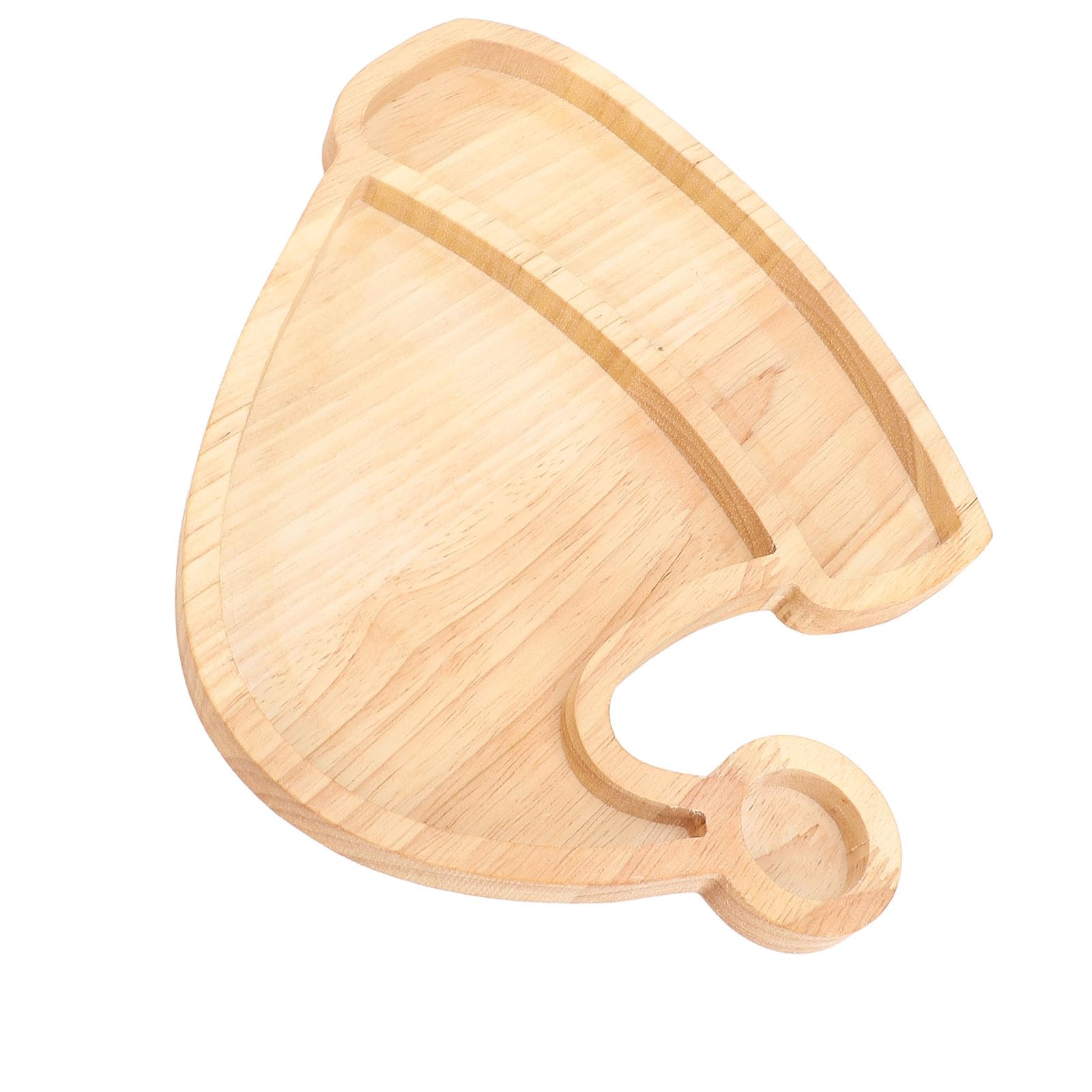 Hapivida Vassoio Legno Quercia Cappello Natale Antipasti