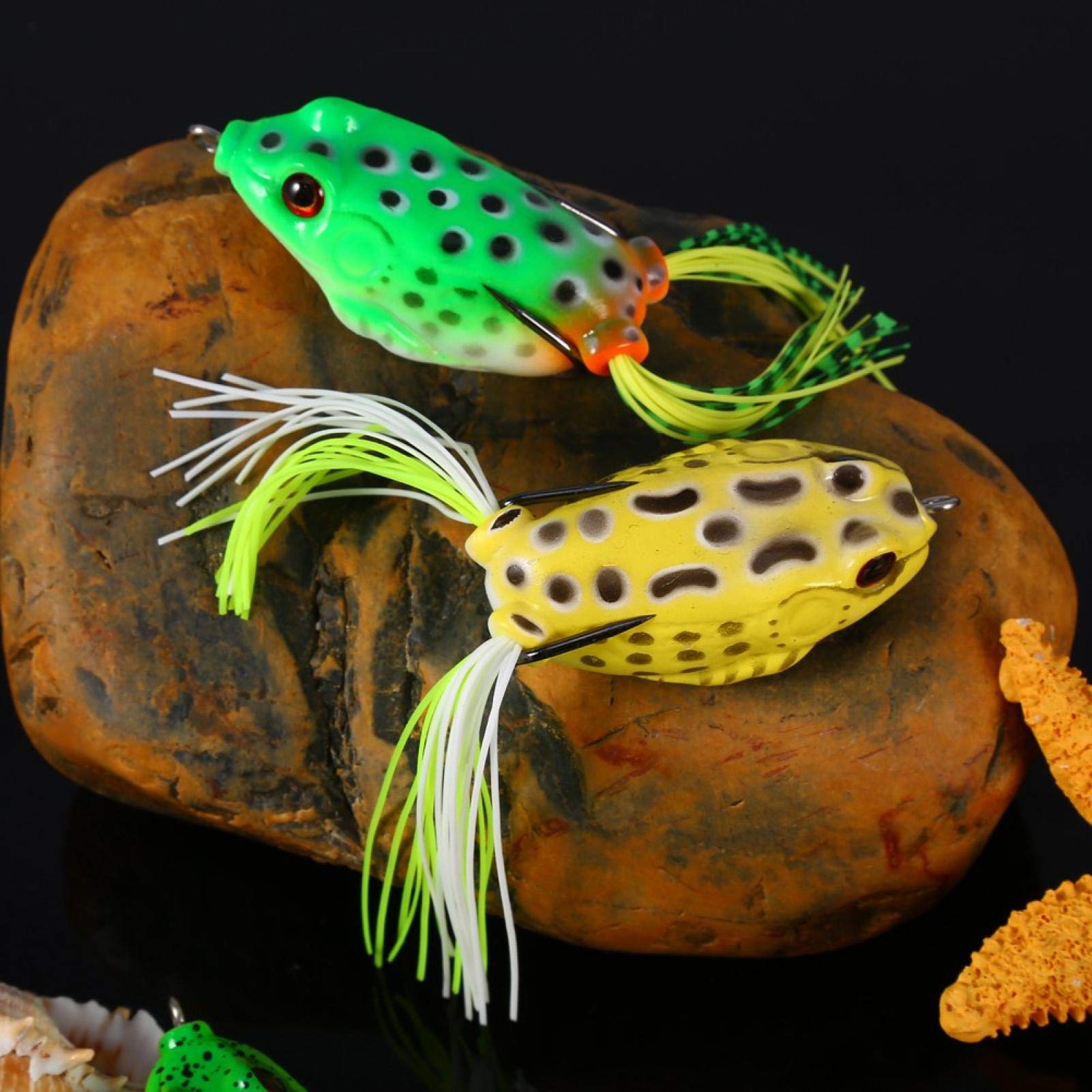 Kuuleyn Esche Bioniche Pesca 5 Pezzi Acqua Dolce Mare