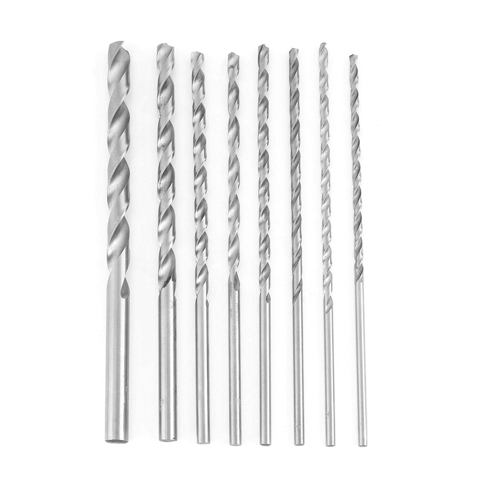 Kuuleyn set 8 punte elicoidali HSS 200 mm 4-10 mm legno