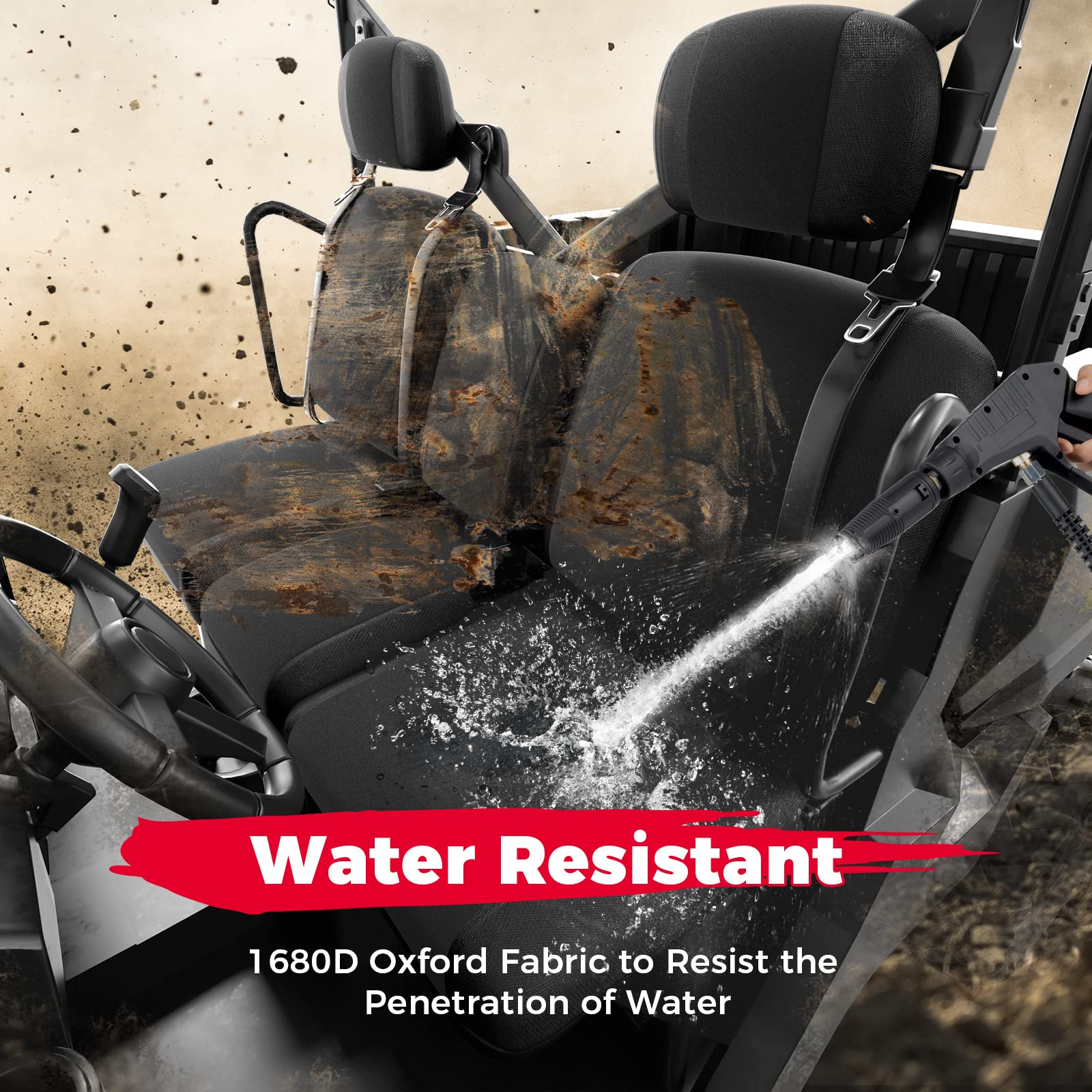 KEMIMOTO Defender HD5-HD10 Coprisedile Impermeabile 1680D