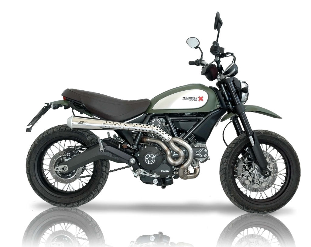 QD Exhaust Specials scarico completo Ducati Scrambler MaXcone Euro 3