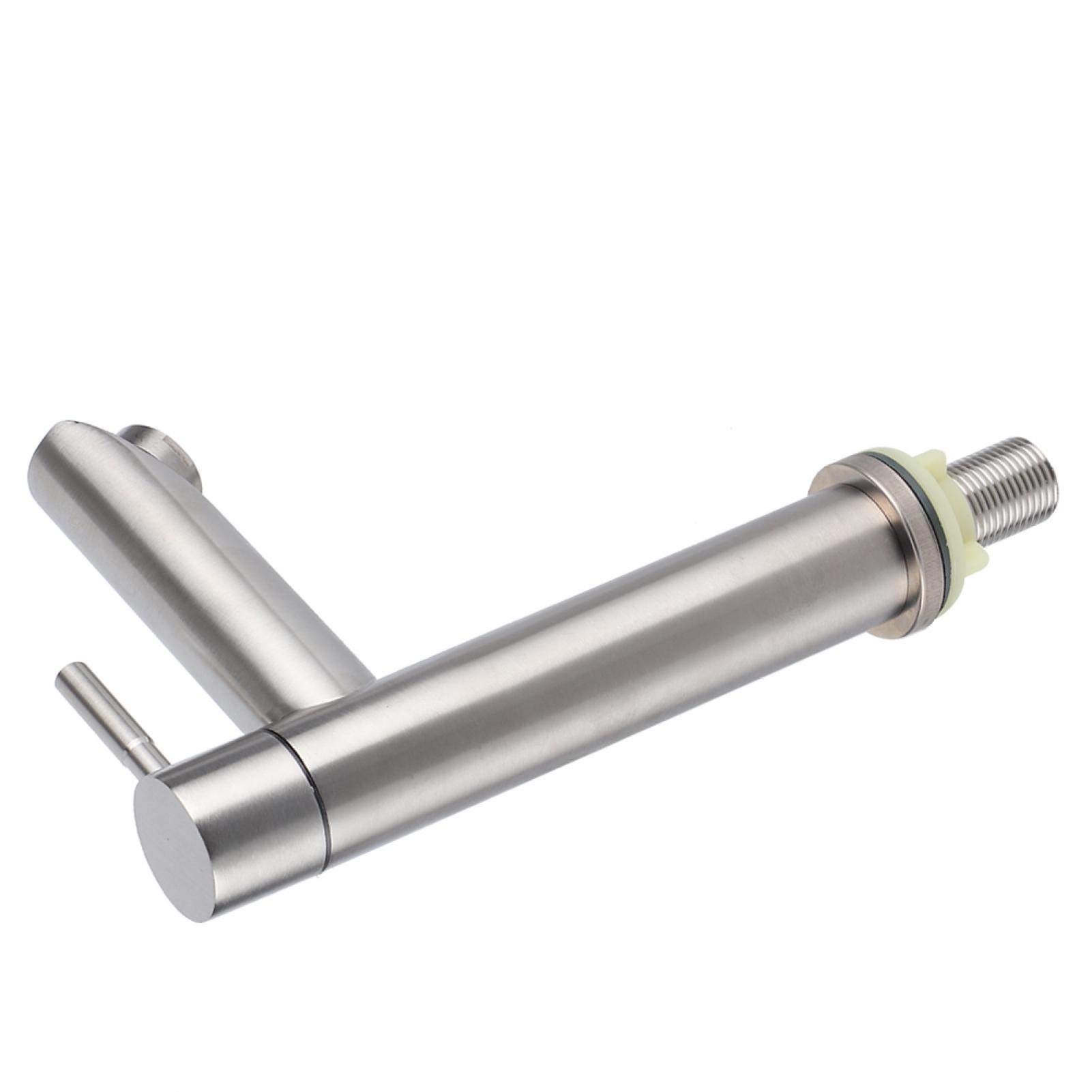 Kuuleyn Rubinetto Acqua Fredda G1/2 Inox Modello Piatto