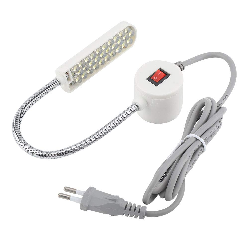 Kuuleyn Lampada Macchina da Cucire 30 LED 220V Grigia