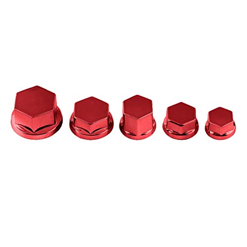 Kuuleyn tappi vite moto 30 pezzi rosso 8-20 mm