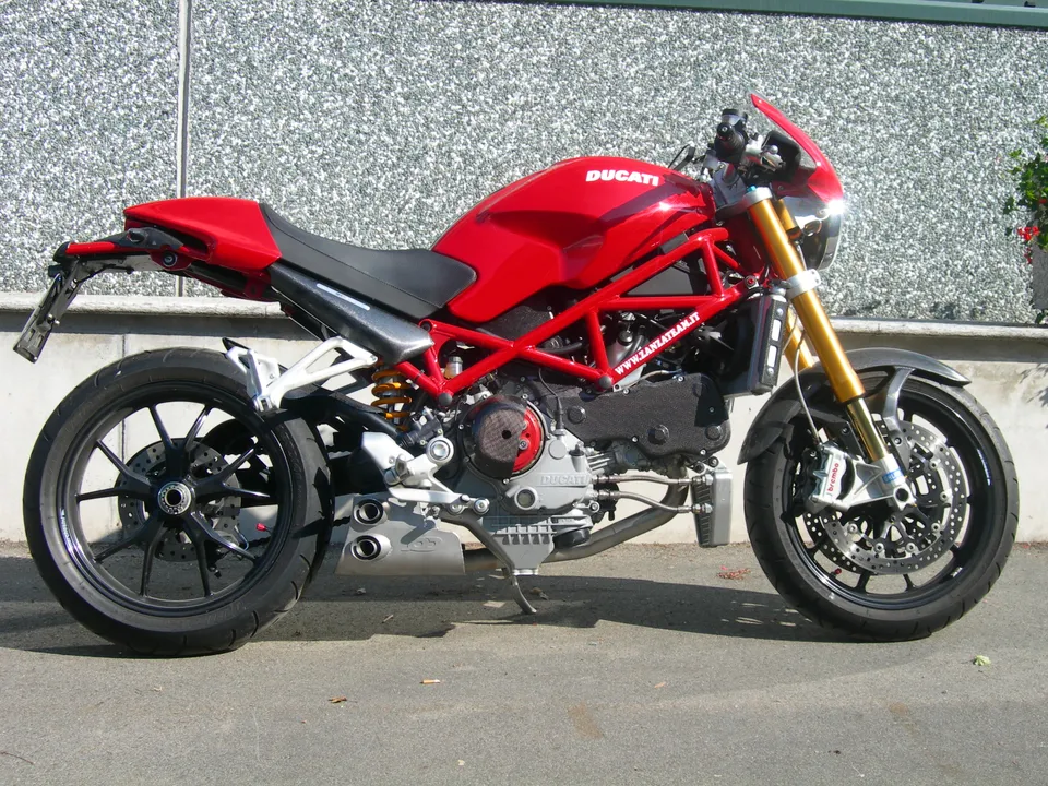 QD Exhaust Ex-Box scarico completo Monster S4RS 2007 inox