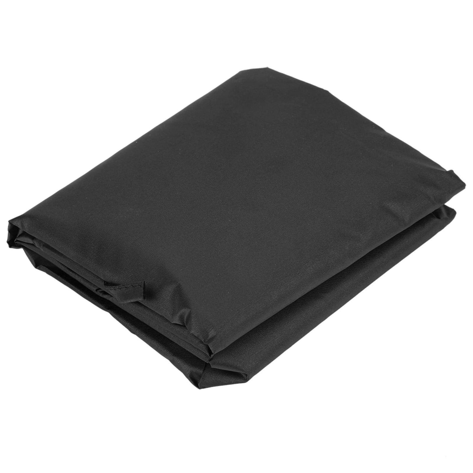 Kuuleyn Cuscino Altalena 3 Posti Nero Impermeabile 150 cm
