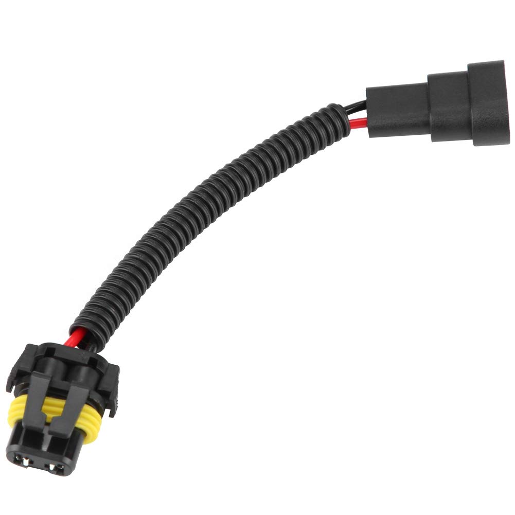 Kuuleyn Cablaggio Faro 9005/9006 Prolunga 2 Pezzi Nero
