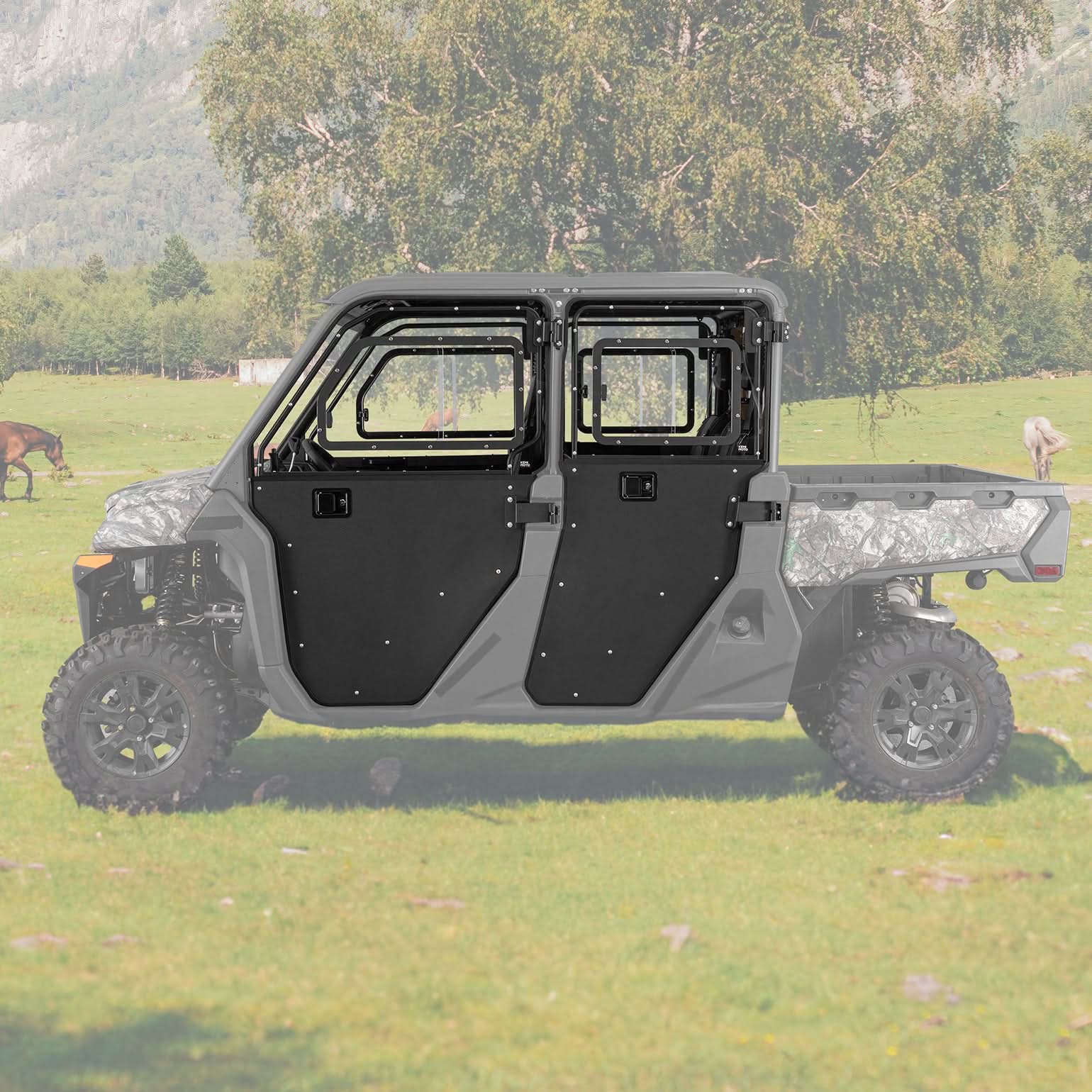 KEMIMOTO Porte+Parabrezza UFORCE 1000 XL Scorrevoli