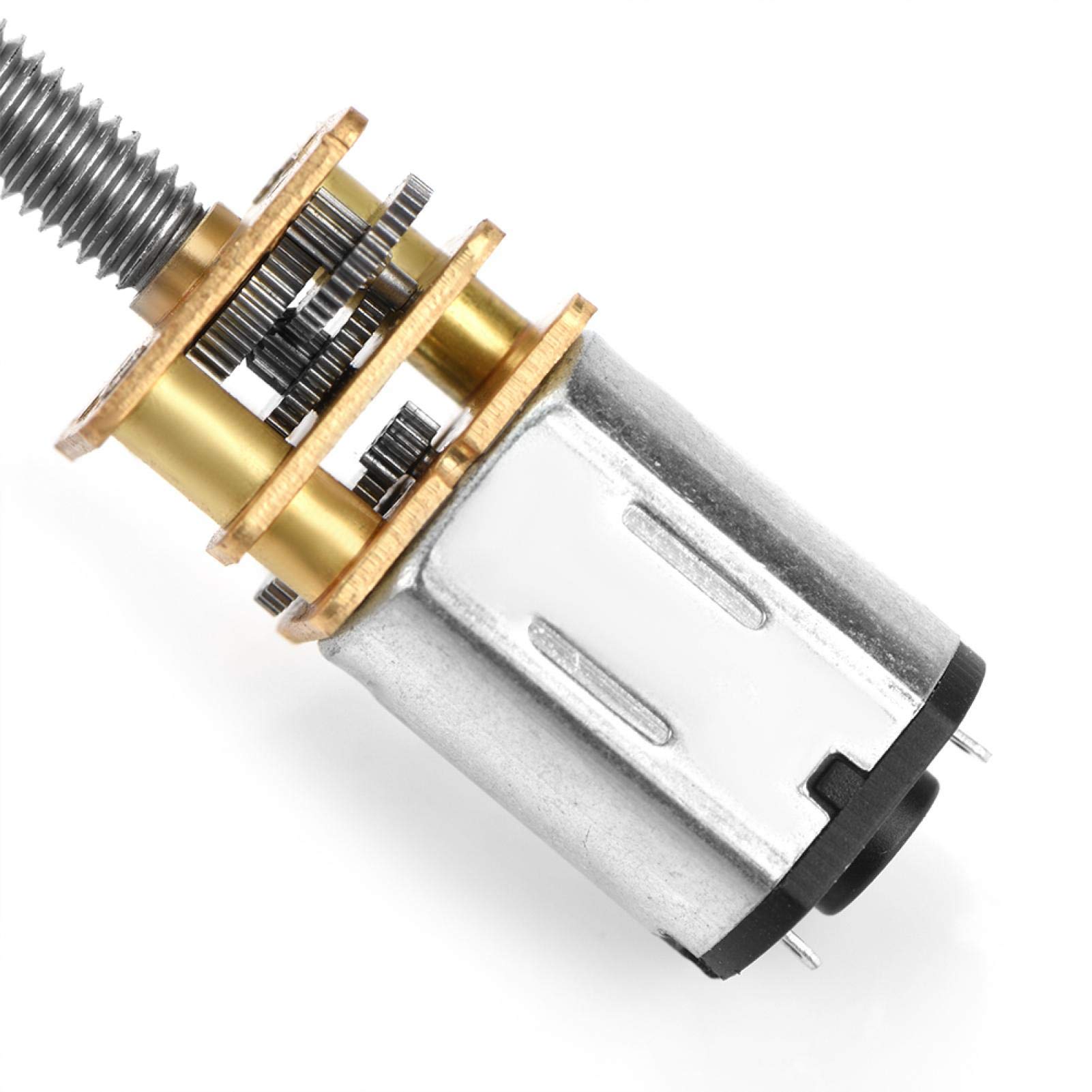 Kuuleyn GA12N20 Motoriduttore DC 6V 60 RPM Albero M4x100mm