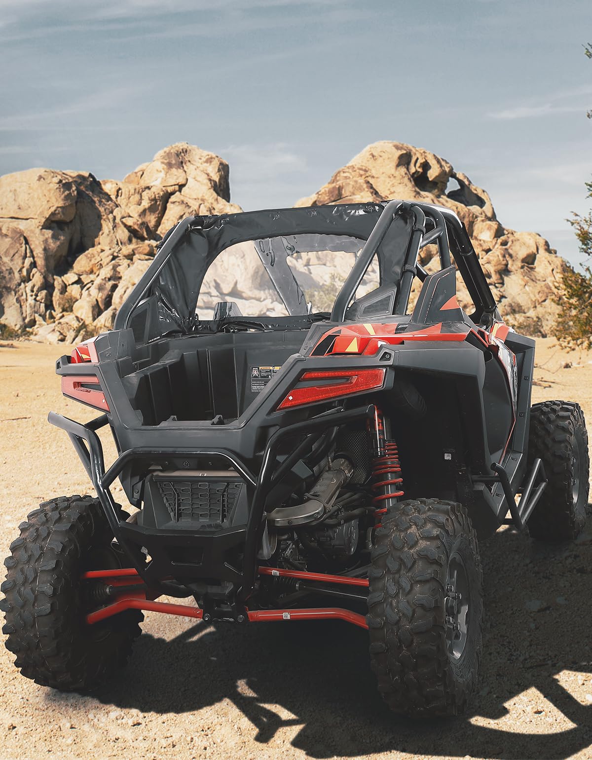 Kemimoto RZR PRO XP Turbo R lunotto posteriore morbido antipioggia