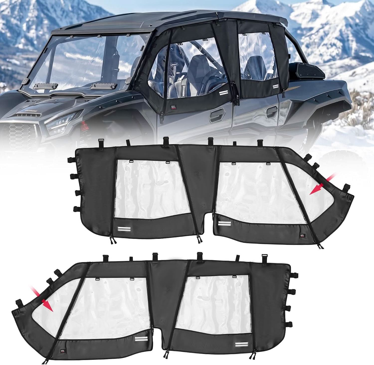 KEMIMOTO Teryx KRX 4 1000 porte superiori morbide