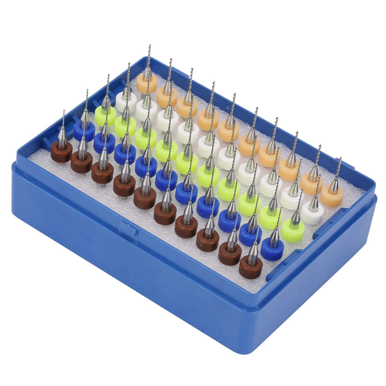 Kuuleyn Set 50 punte trapano PCB 0,5-0,9 mm metallo duro