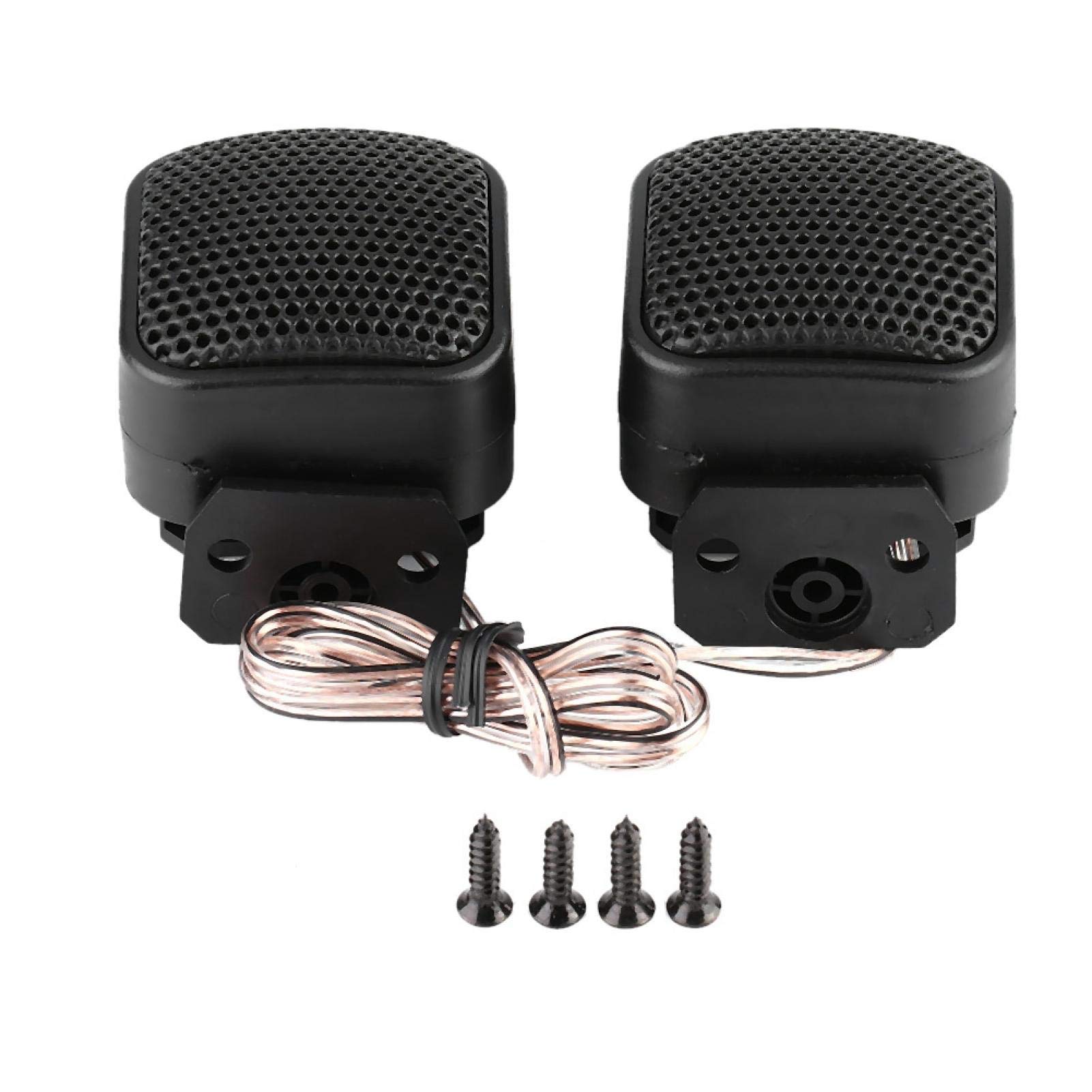 Kuuleyn Tweeter Auto Quadrati 500W 2 Pezzi Neri