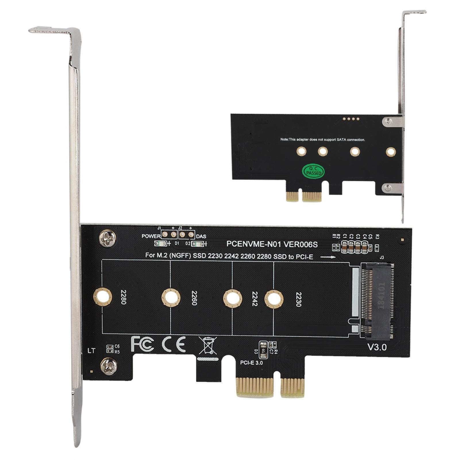 Kuuleyn PCI-E M.2 Scheda Adattatore NVMe 2230-2280 Hot-Swap
