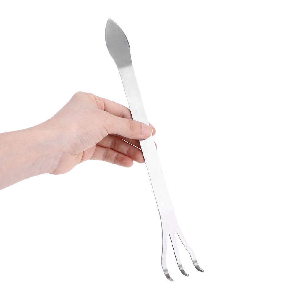 Kuuleyn Rastrello Bonsai Acciaio Inox 3 Punte Radici