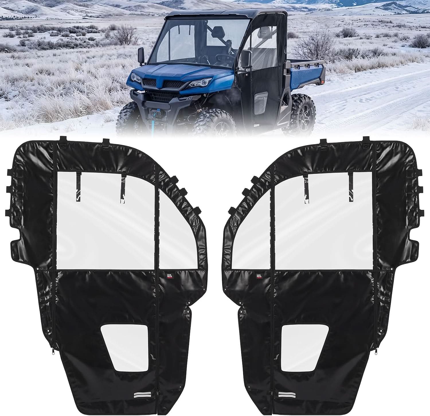 KEMIMOTO Porte Morbide Cabina CFMOTO UFORCE 1000 2019