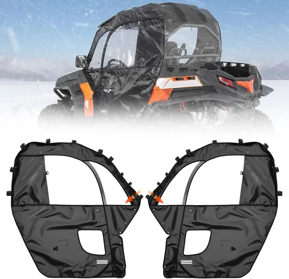 KEMIMOTO ZForce 500/800EX/1000 porte superiori UTV con zip YKK