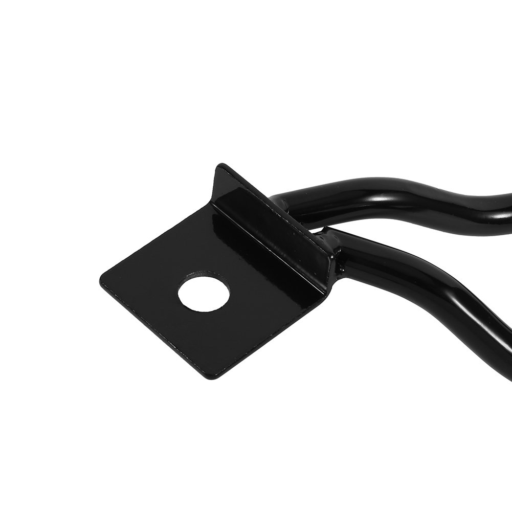 AOWINHIT staffe borse laterali moto nero ferro