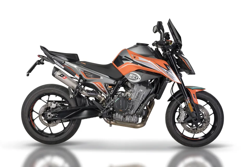 QD Exhaust Tri-Cone KTM 790 Duke scarico titanio