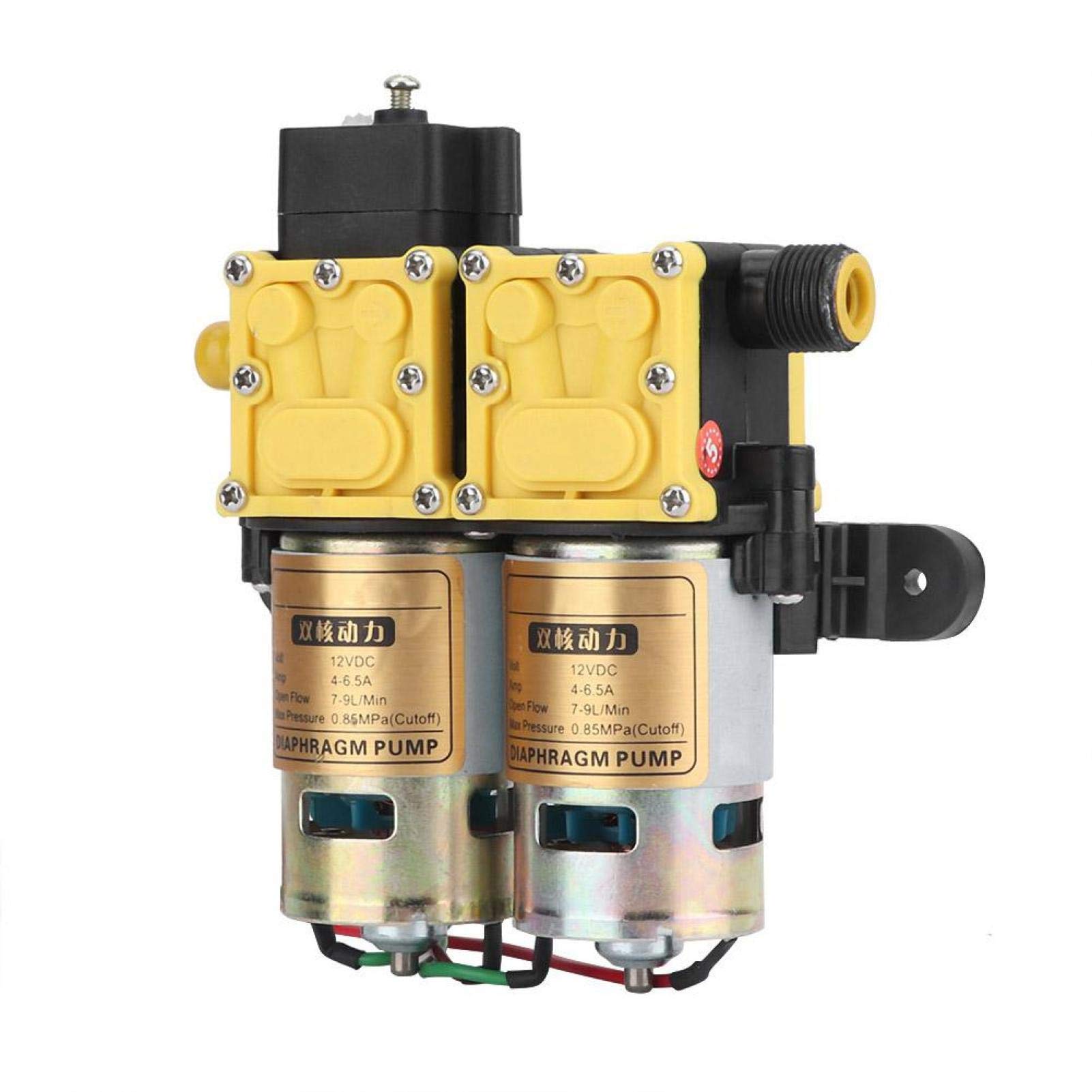 Kuuleyn Pompa Acqua 12V Membrana Alta Pressione 7-9 l/min