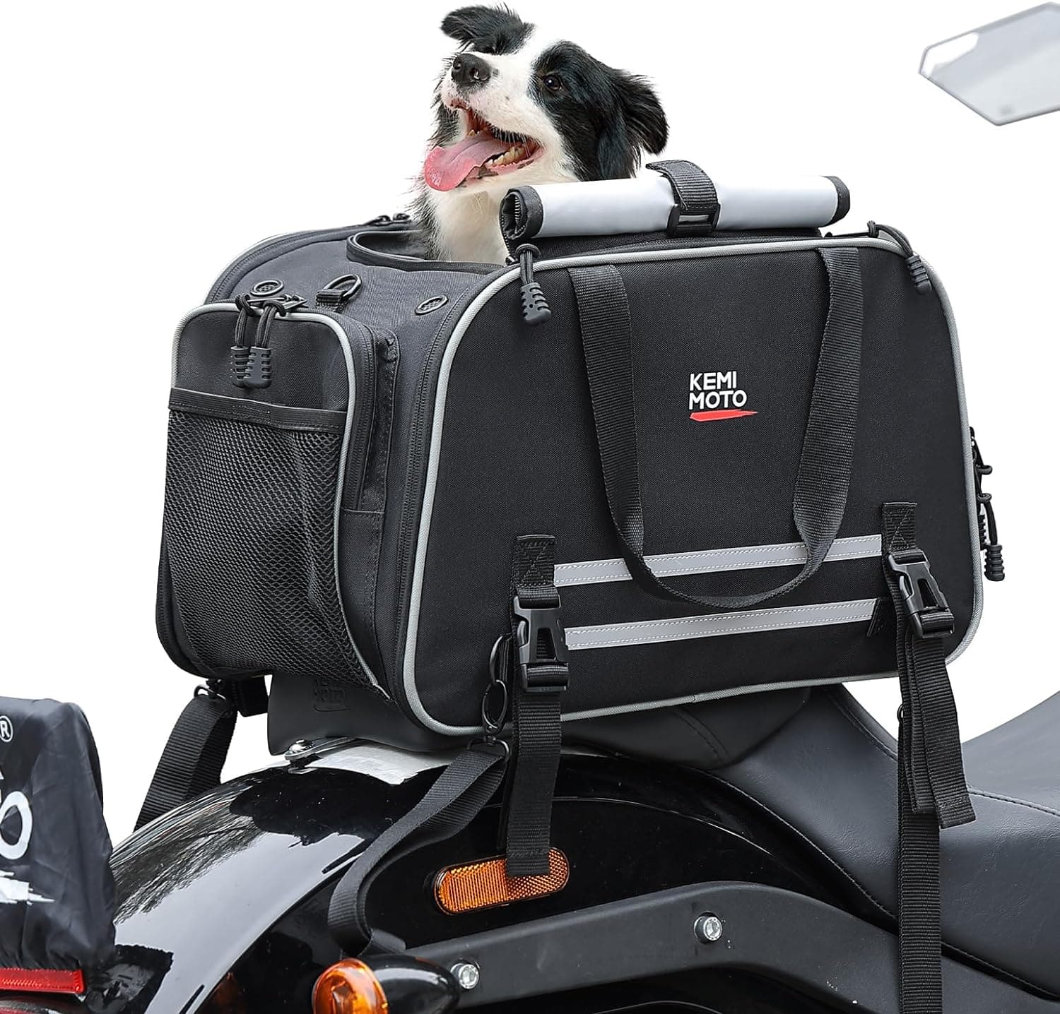 KEMIMOTO F1824 Trasportino Moto Cani Gatti Pieghevole