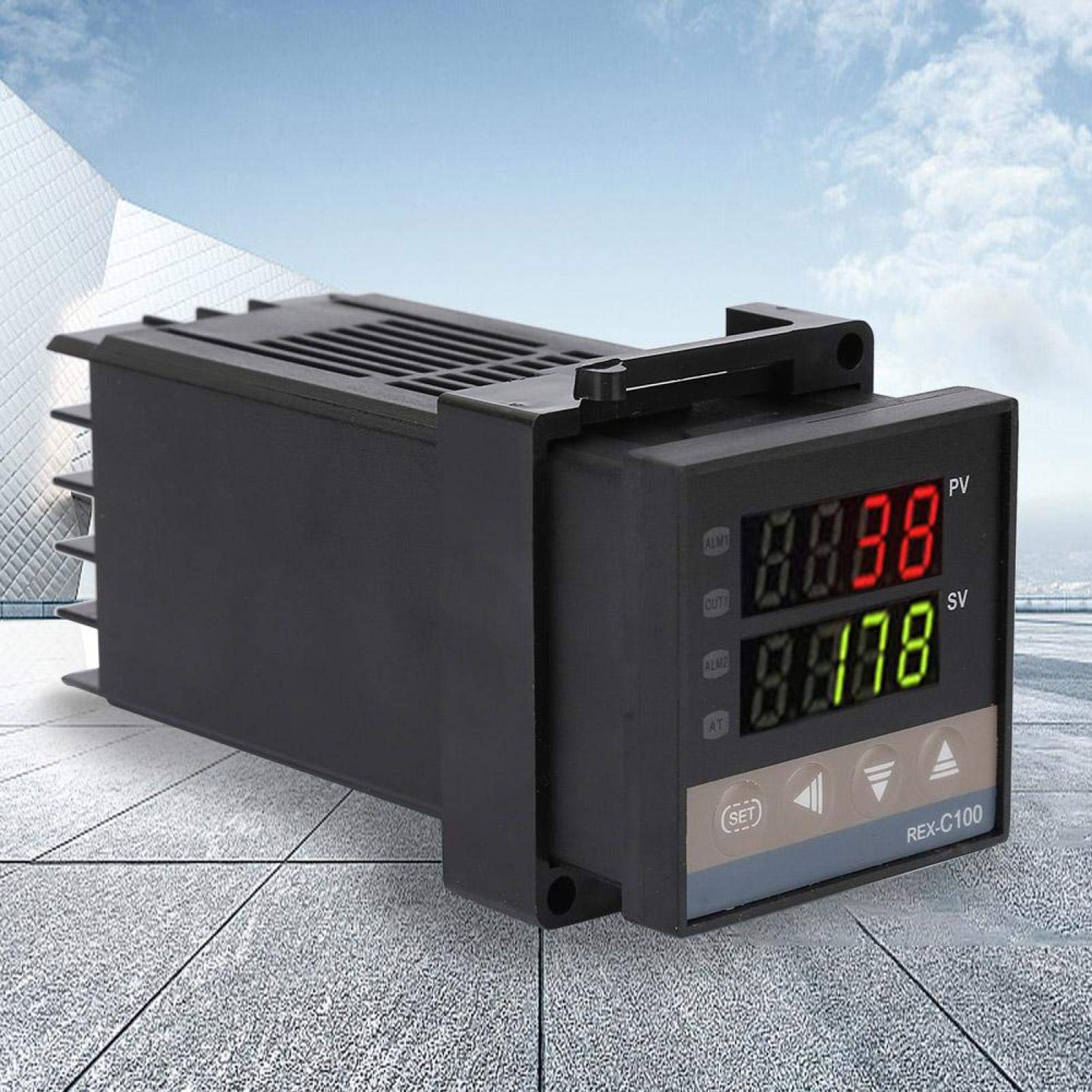 Kuuleyn Termostato Digitale PID 110-240V 0-1300°C Sonda