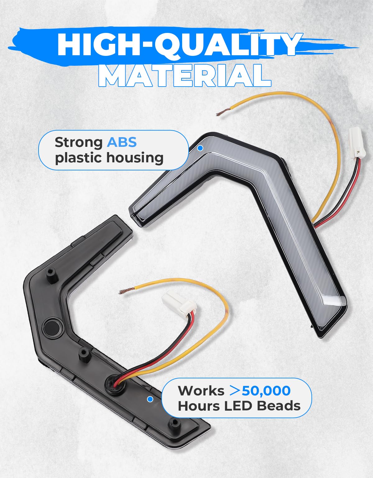 Kemimoto General 1000 freccia anteriore LED 2 pezzi IP67
