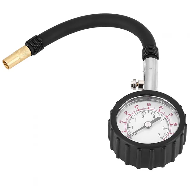 Kuuleyn 0-100 psi manometro pressione pneumatici nero