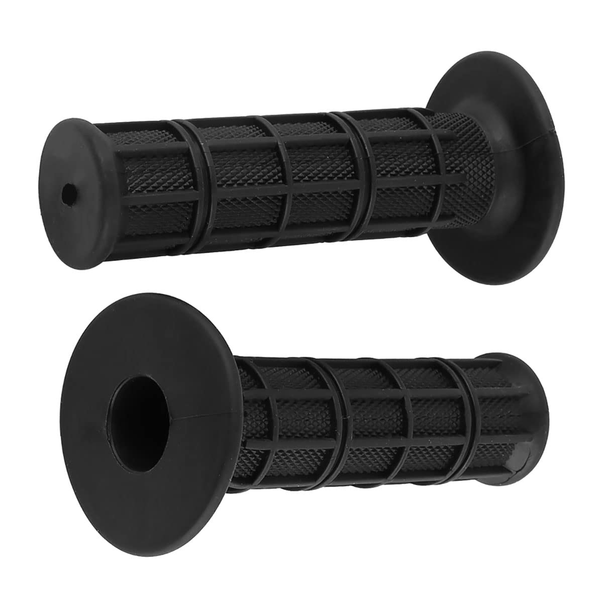 Hapivida Manopole Manubrio Moto 22 mm Nero Gomma Antiscivolo