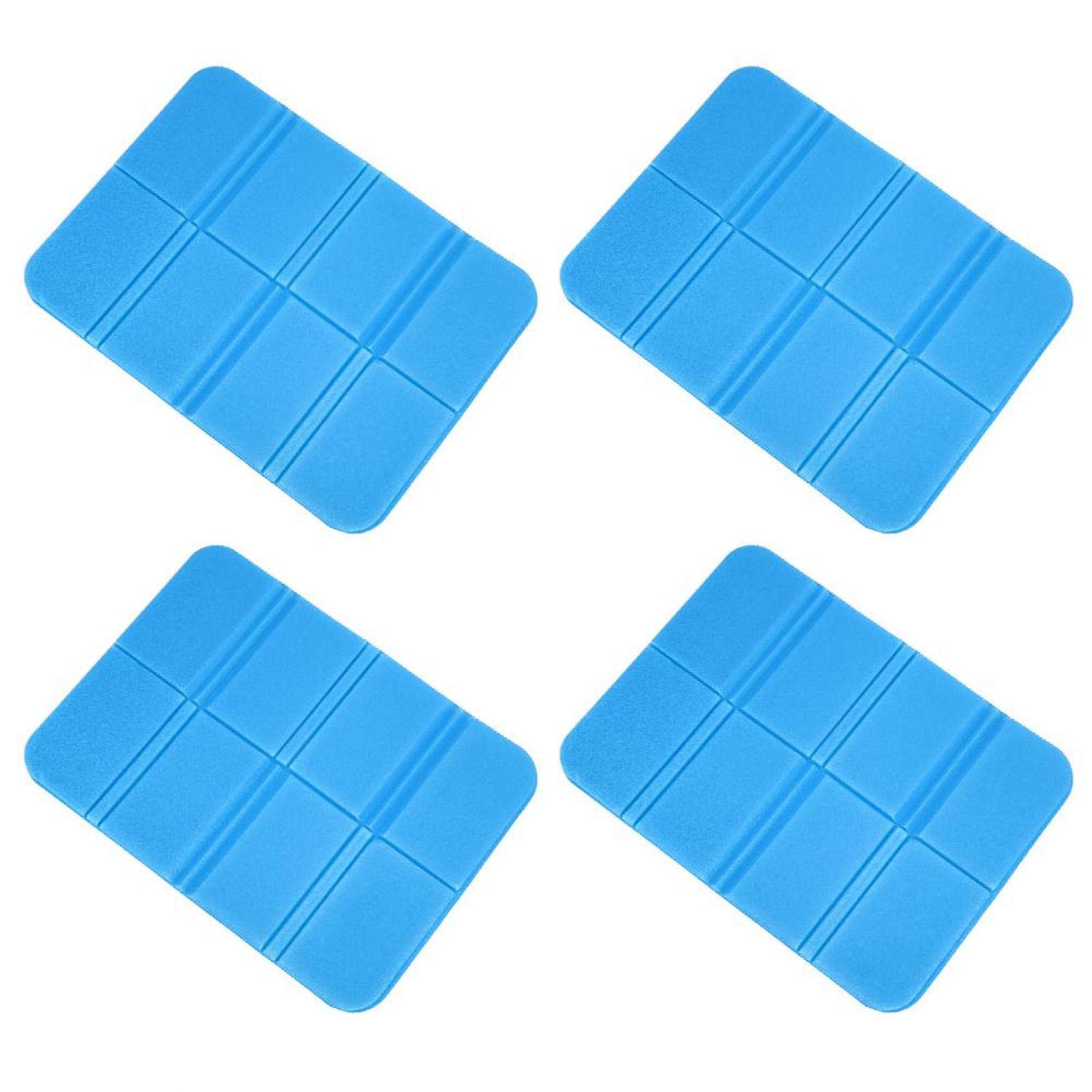 Kuuleyn Tappetino Pieghevole XPE Blu 4 Pezzi Impermeabile
