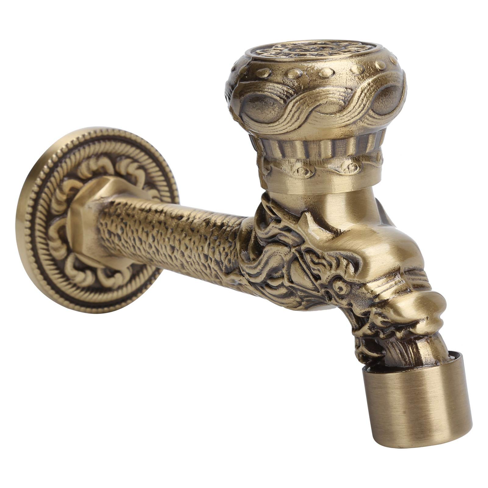 Kuuleyn rubinetto parete ottone antico G1/2 acqua fredda