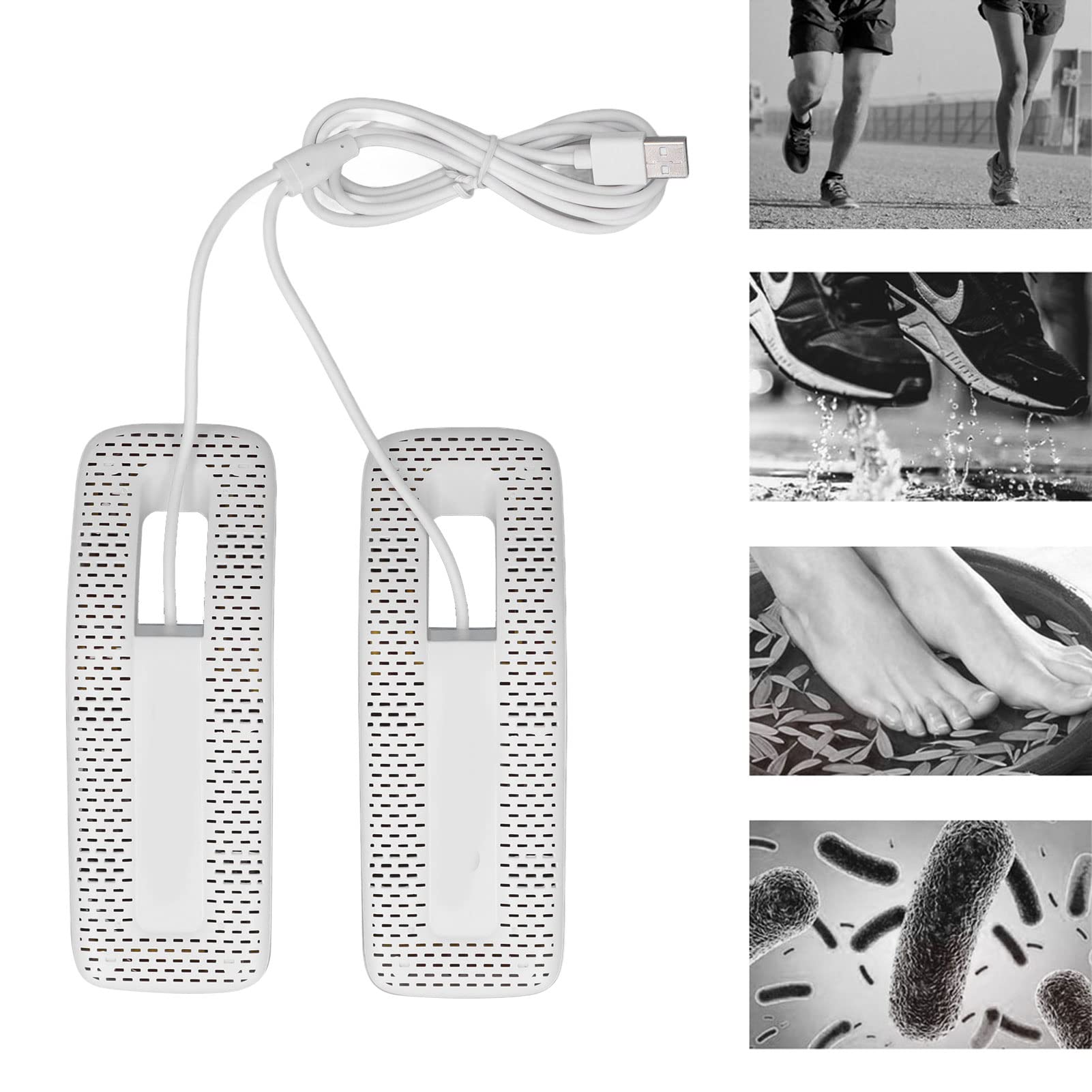 Hapivida asciuga scarpe elettrico USB 10W portatile