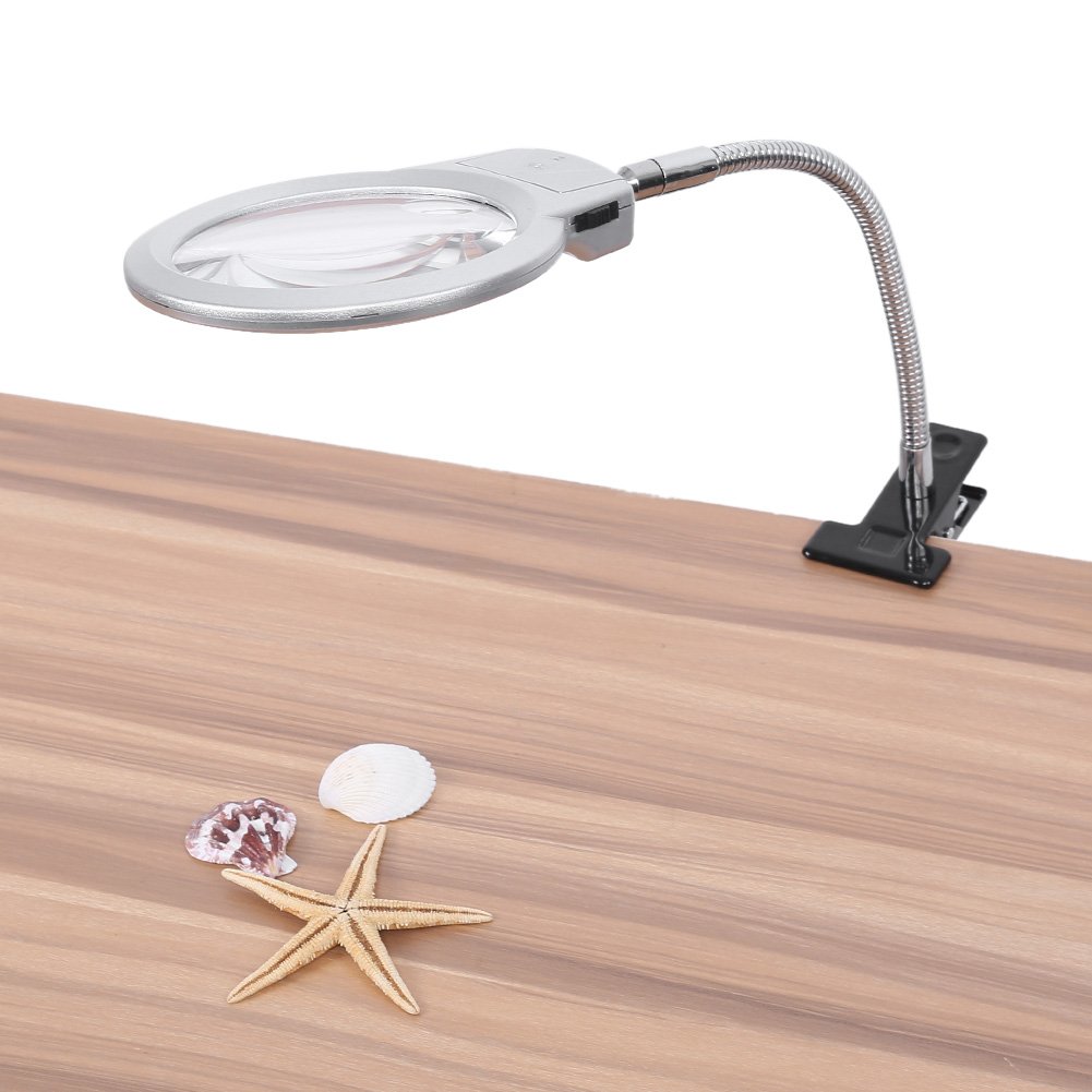 Kuuleyn lente ingrandimento tavolo 2,25x 5x LED 90 mm