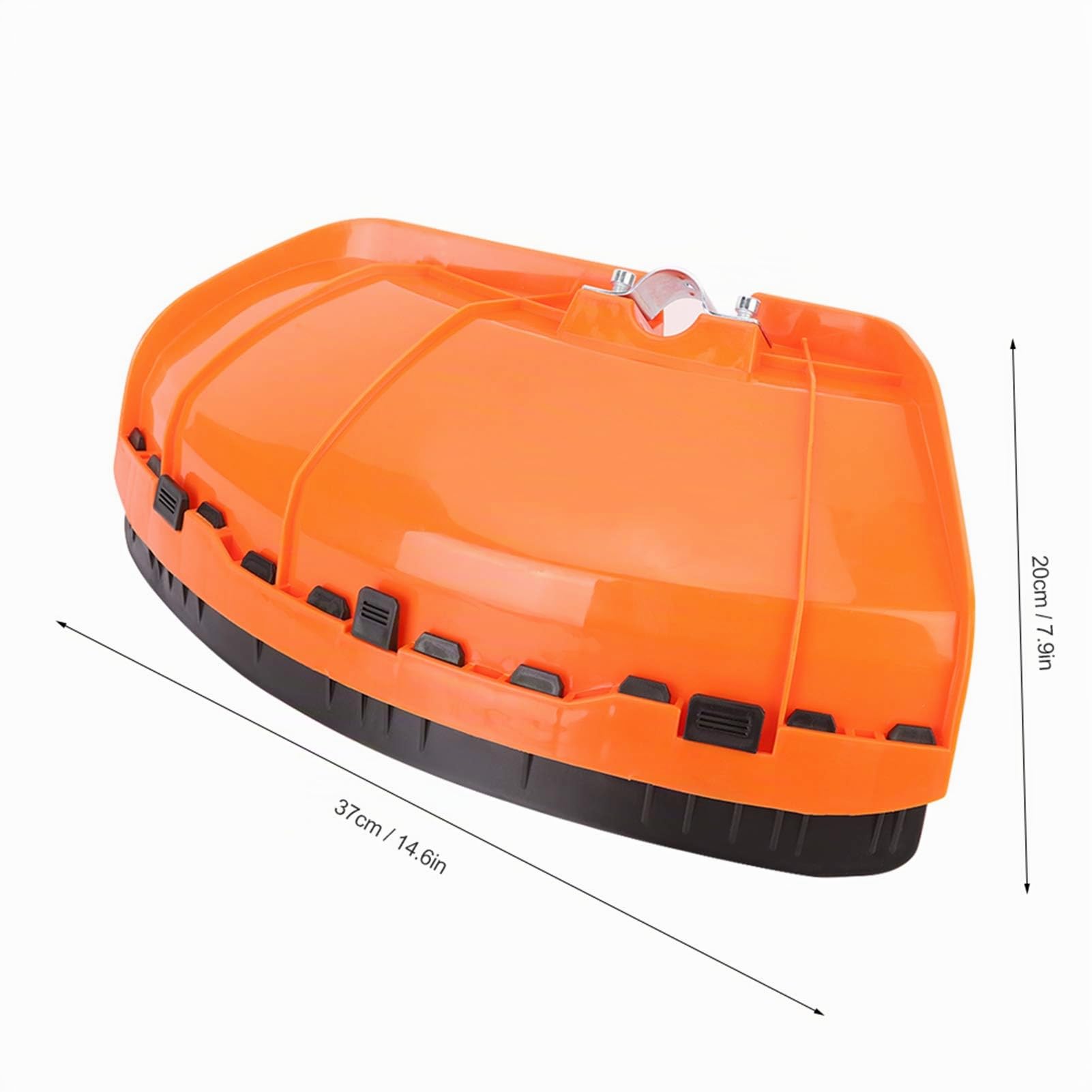 Kuuleyn protezione decespugliatore rossa 26 mm plastica 37x20 cm