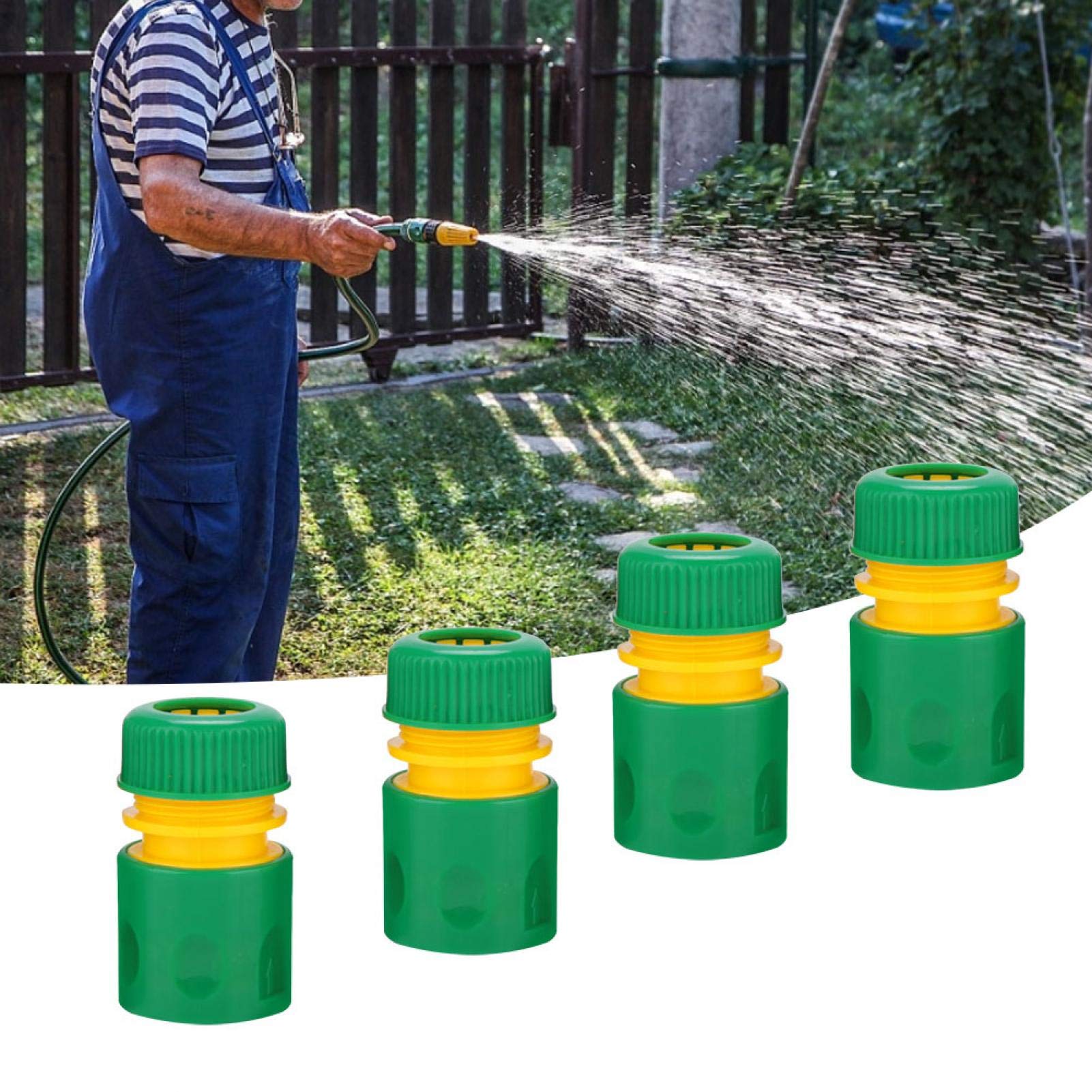 Kuuleyn Raccordo rapido 1/2" tubo giardino 10 pezzi PP