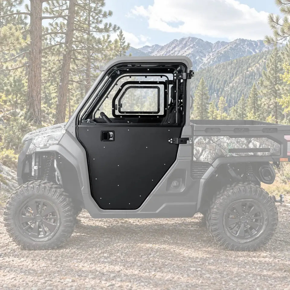 KEMIMOTO UForce U10 Pro portiere rigide con vetro scorrevole