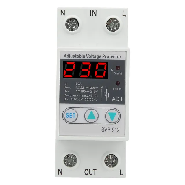 Kuuleyn SVP-912 Rele Protezione Tensione 230V 63A Voltmetro