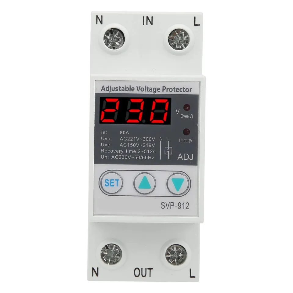 Kuuleyn SVP-912 Rele Protezione Tensione 230V 63A Voltmetro