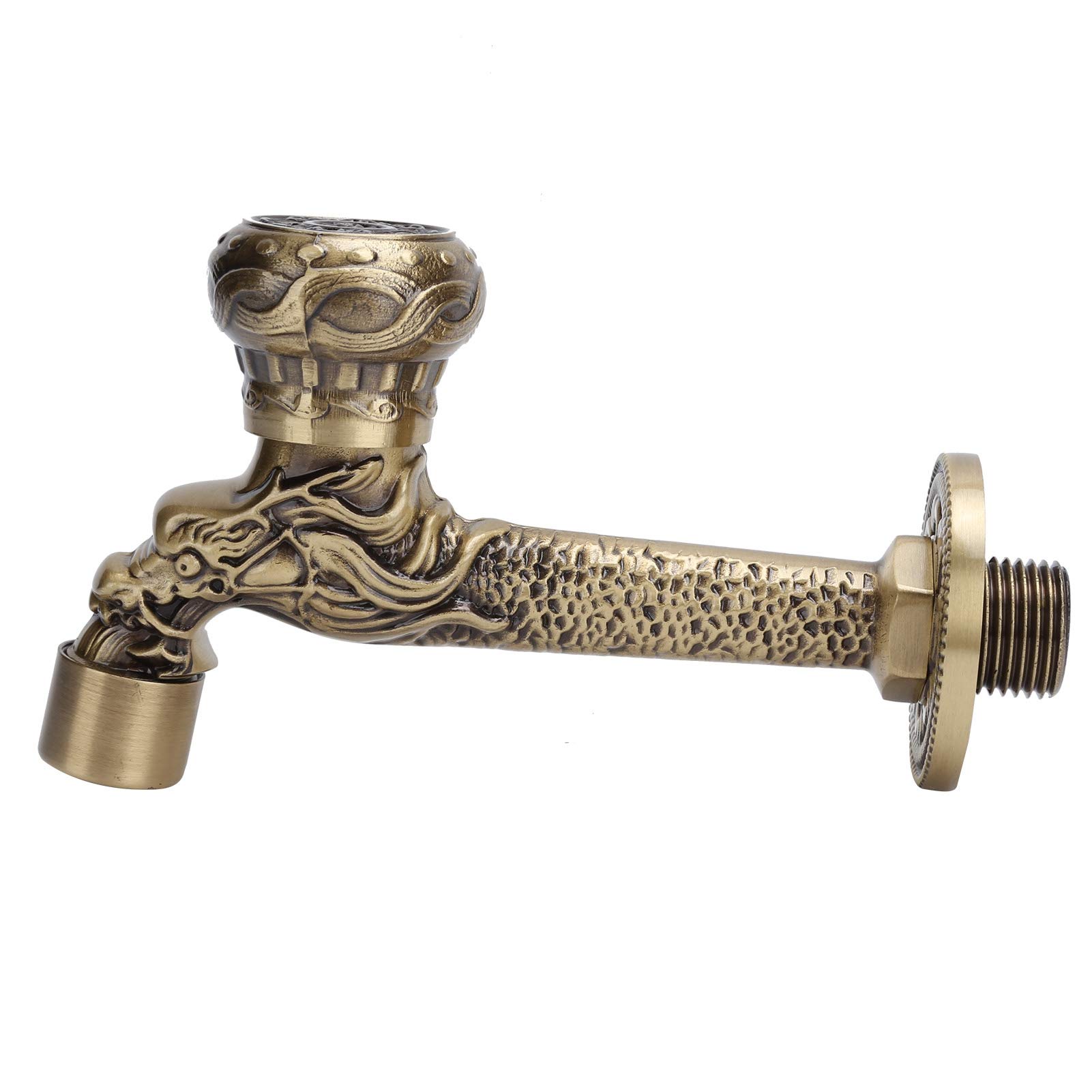 Kuuleyn rubinetto parete ottone antico G1/2 acqua fredda